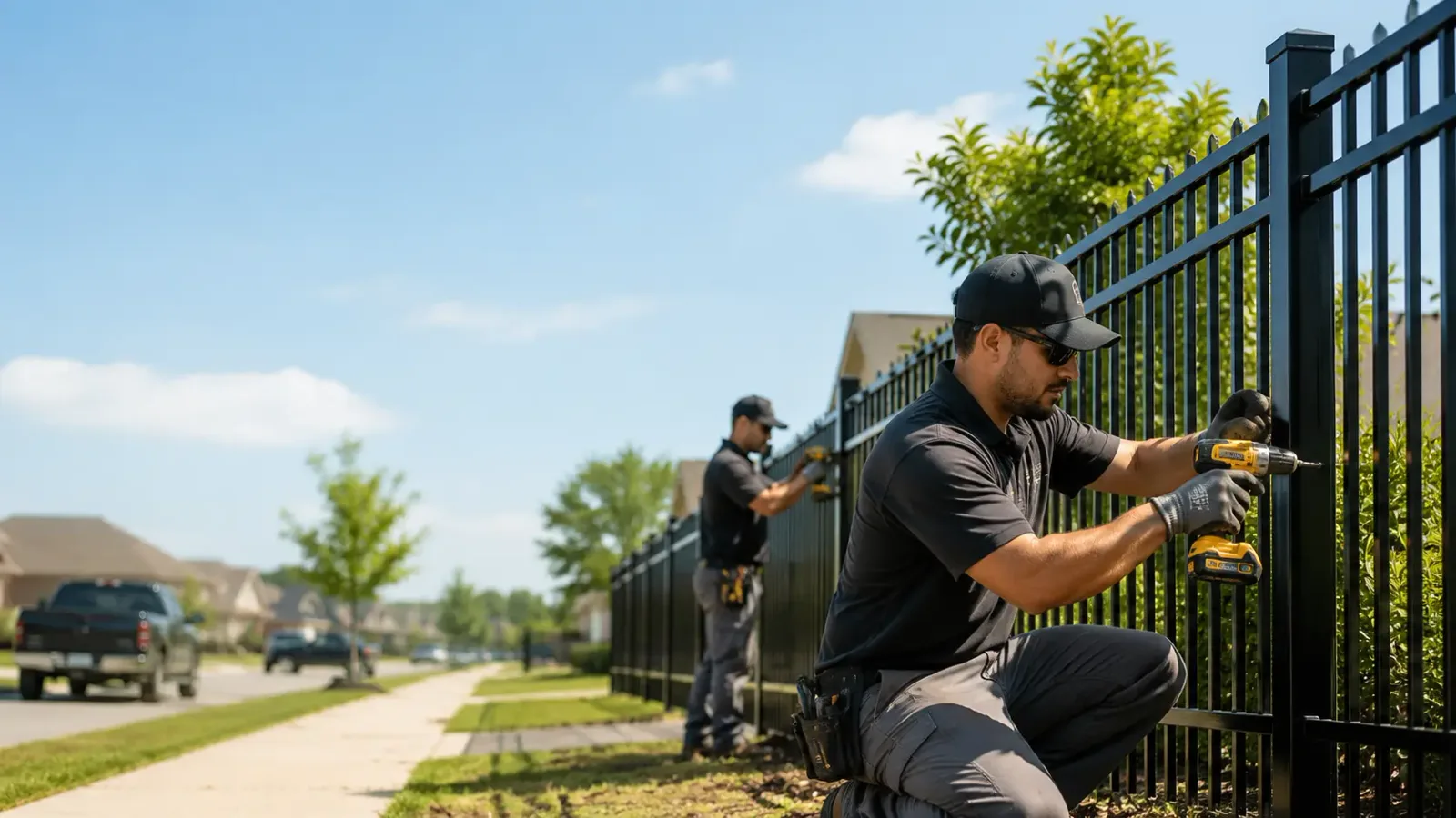 Metal Fence Installation in Murdock, NE